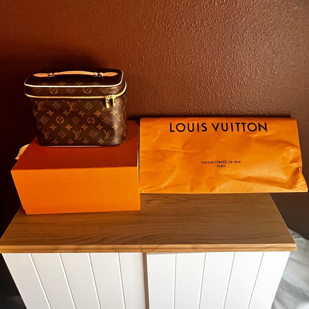 Louis Vuitton Monogram Brown Vanity Bag